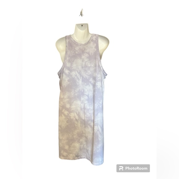 A New Day Purple and White Tie Dye Midi Dress Size XL - Picture 2 of 2